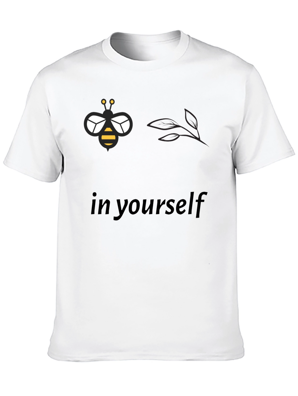 Bee Yourself Black T-Shirt