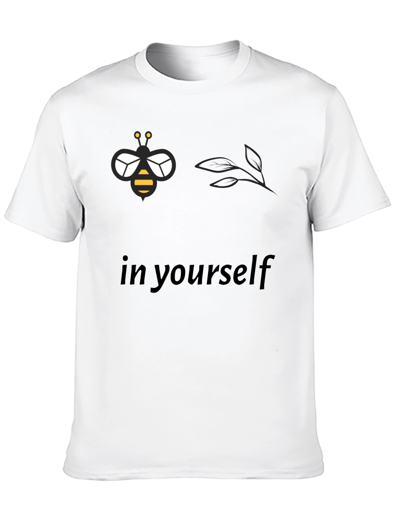 Bee Yourself Black T-Shirt