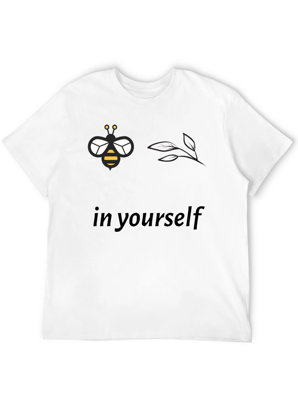 Bee Yourself Black T-Shirt