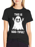 Boo-tiful Ghost T-Shirt - Halloween Edition