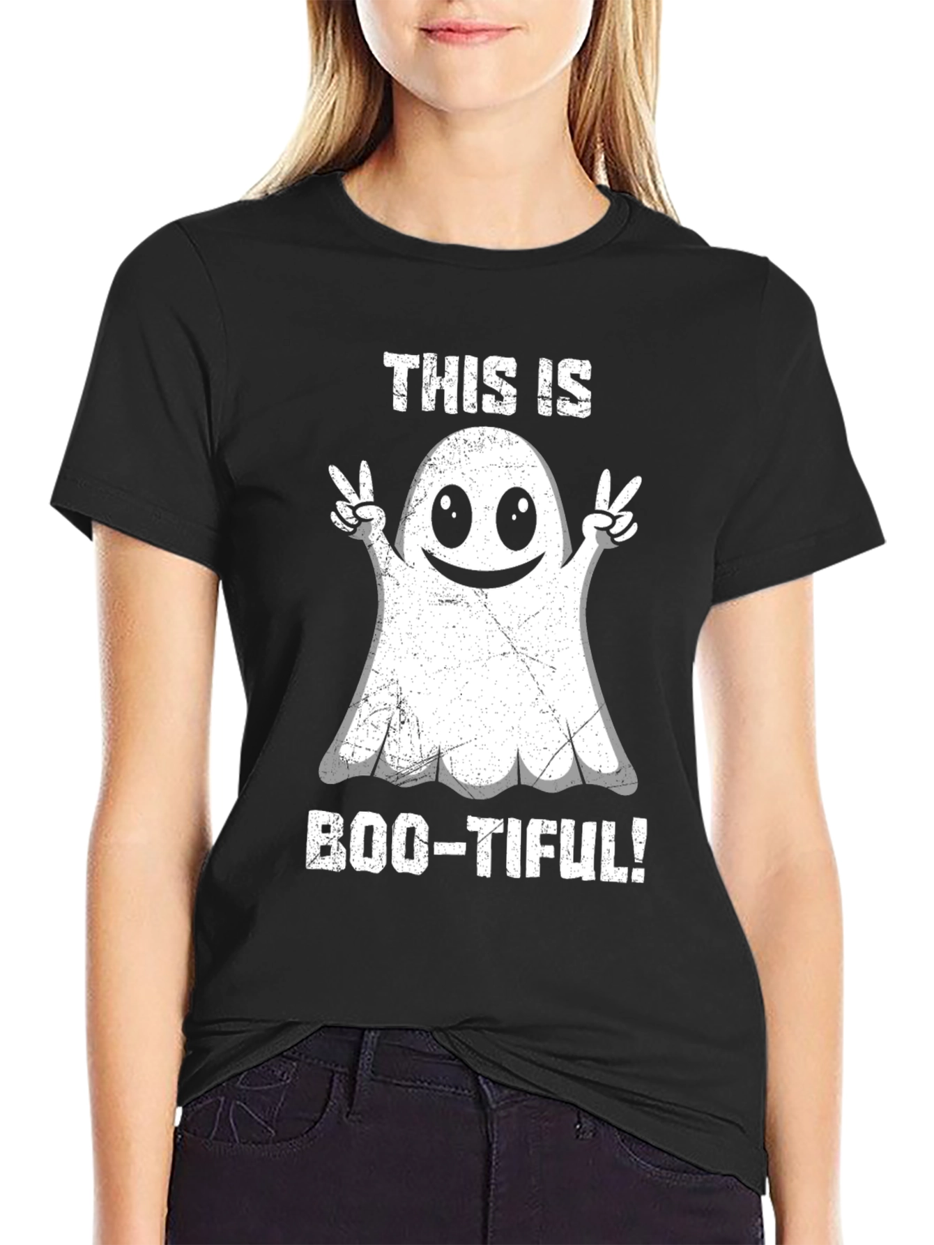 Boo-tiful Ghost T-Shirt - Halloween Edition