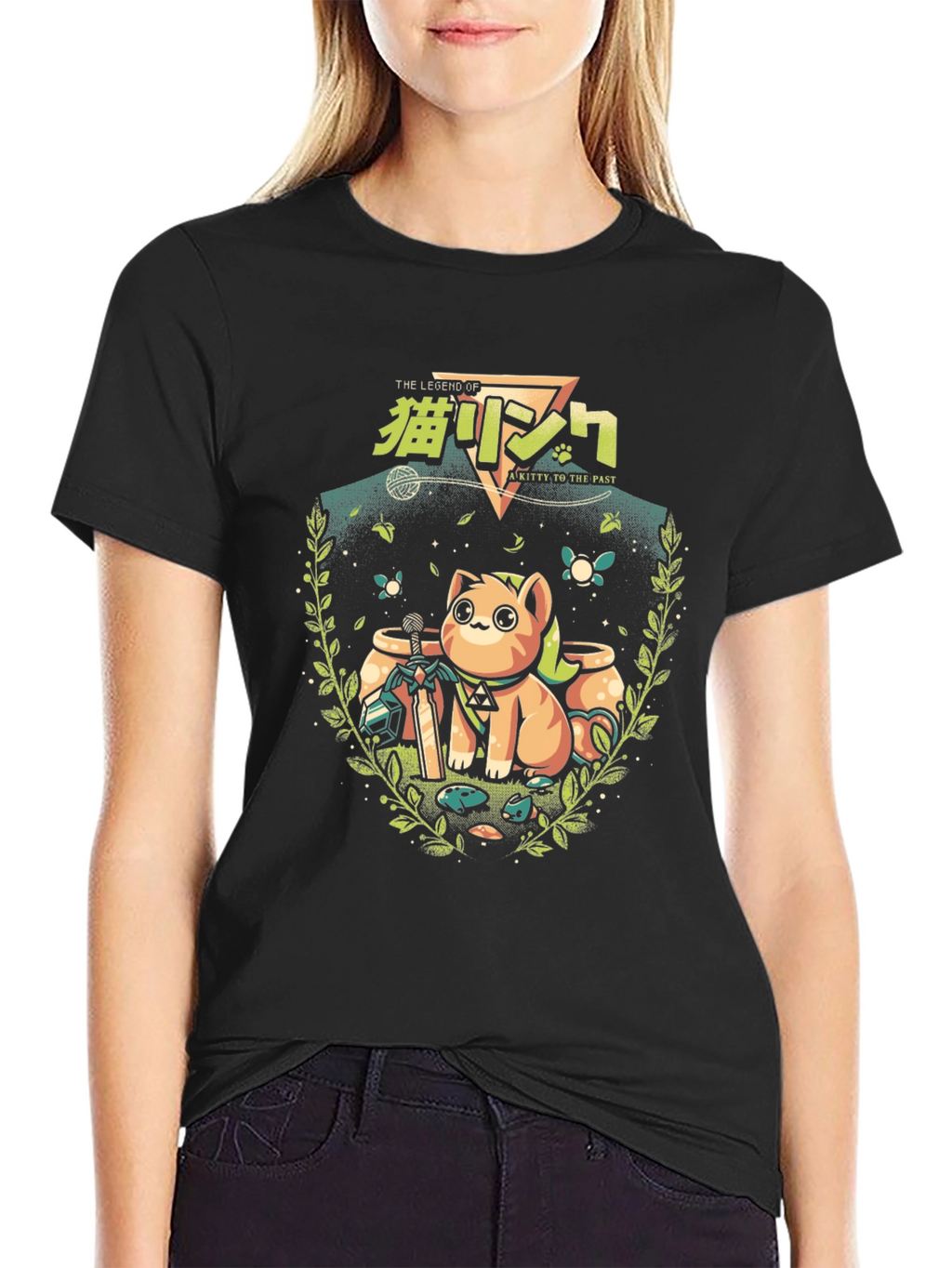 Legend of Zelda Kitty to the Past T-Shirt