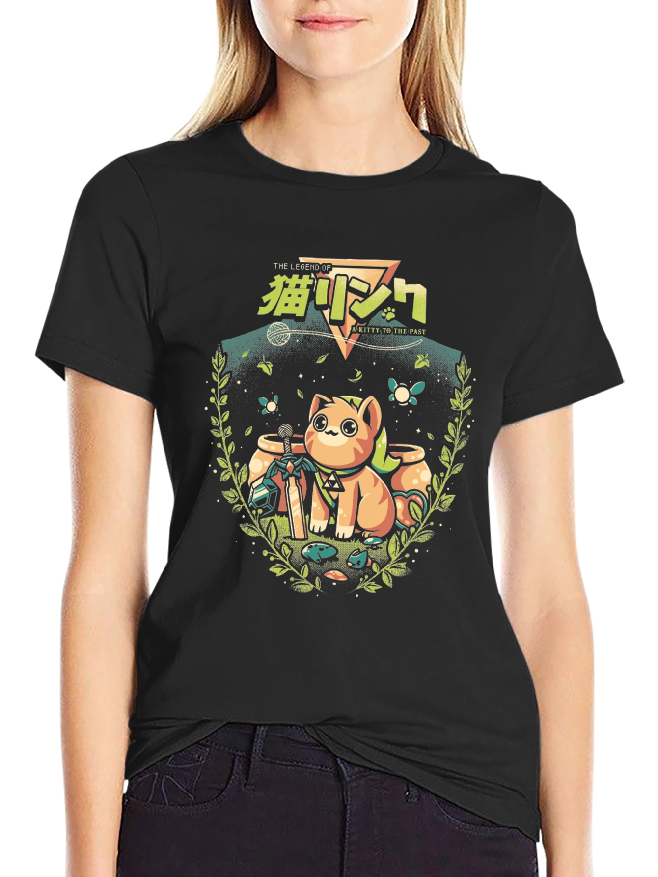 Legend of Zelda Kitty to the Past T-Shirt