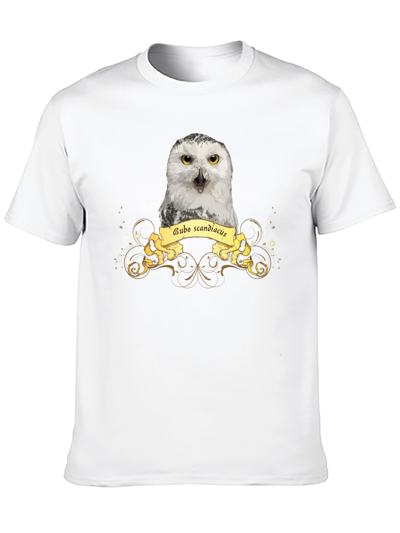 Bubo Scandiacus Owl T-Shirt