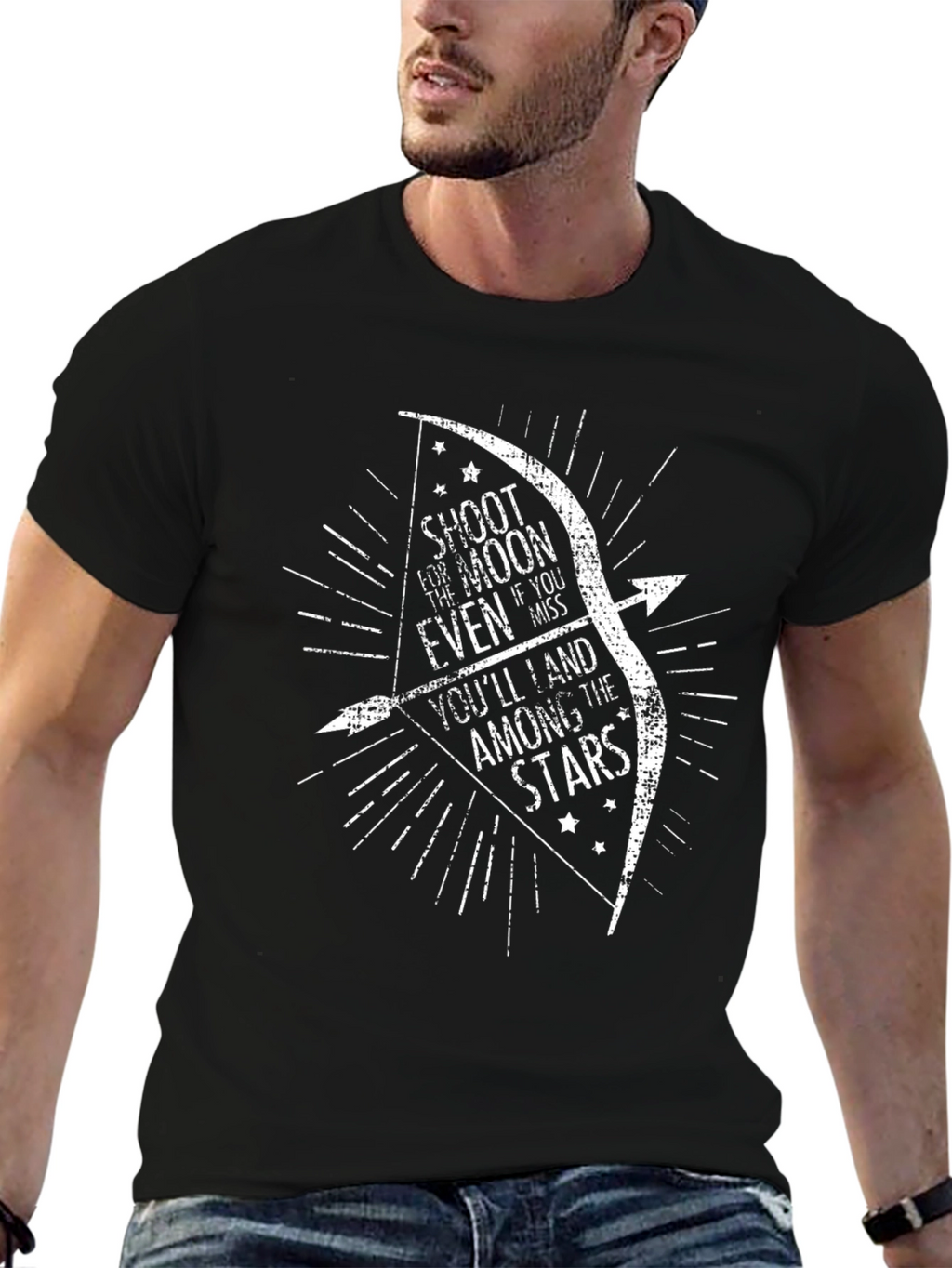 Motivational Bow & Arrow Graphic Tee