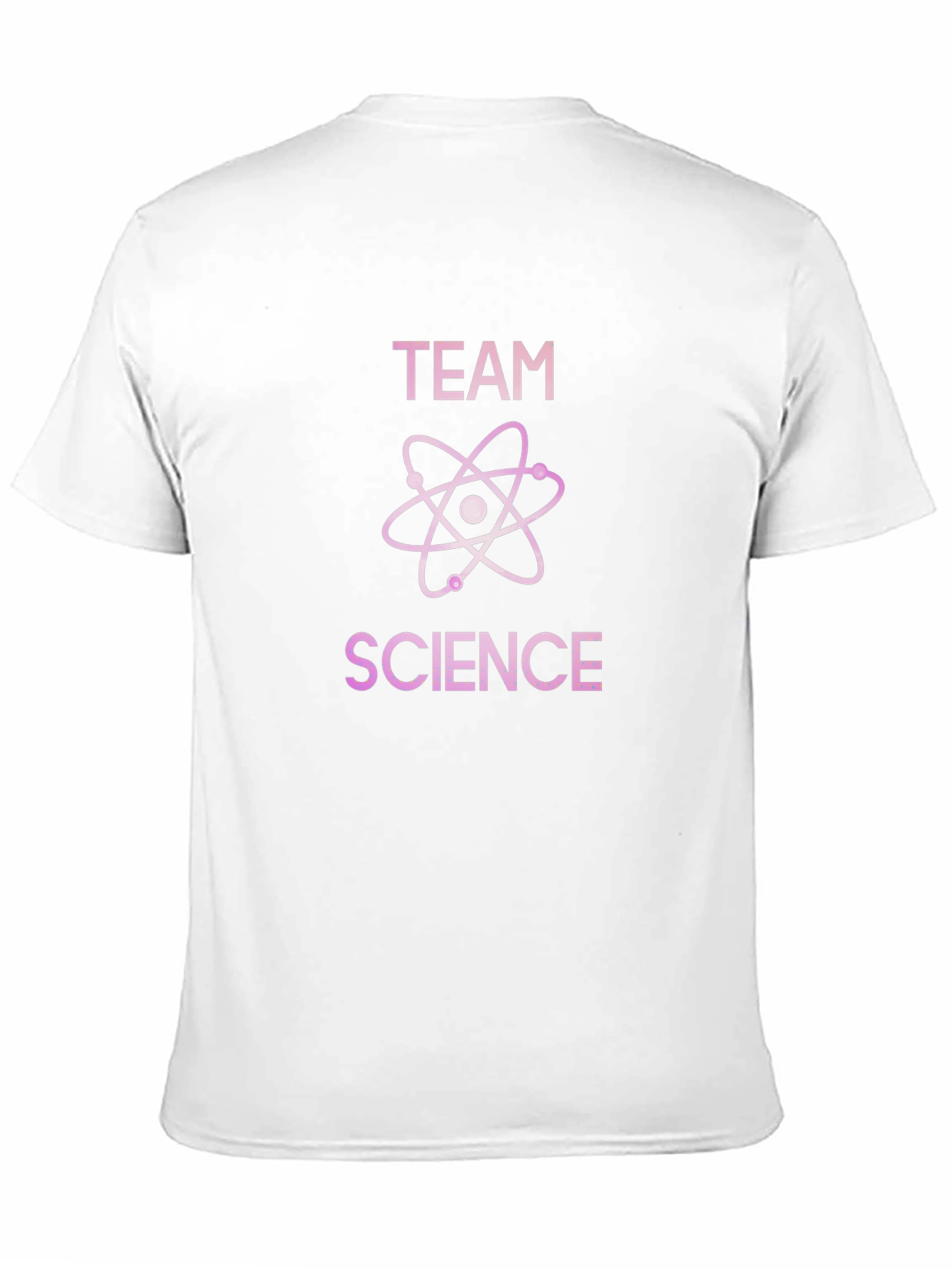 Team Science T-Shirt - Black Cotton Blend