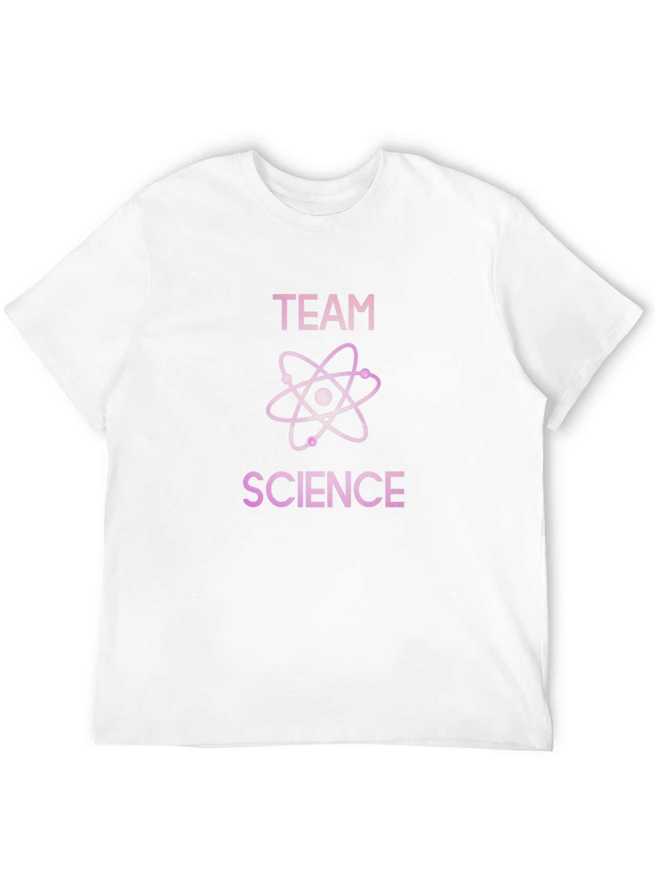 Team Science T-Shirt - Black Cotton Blend