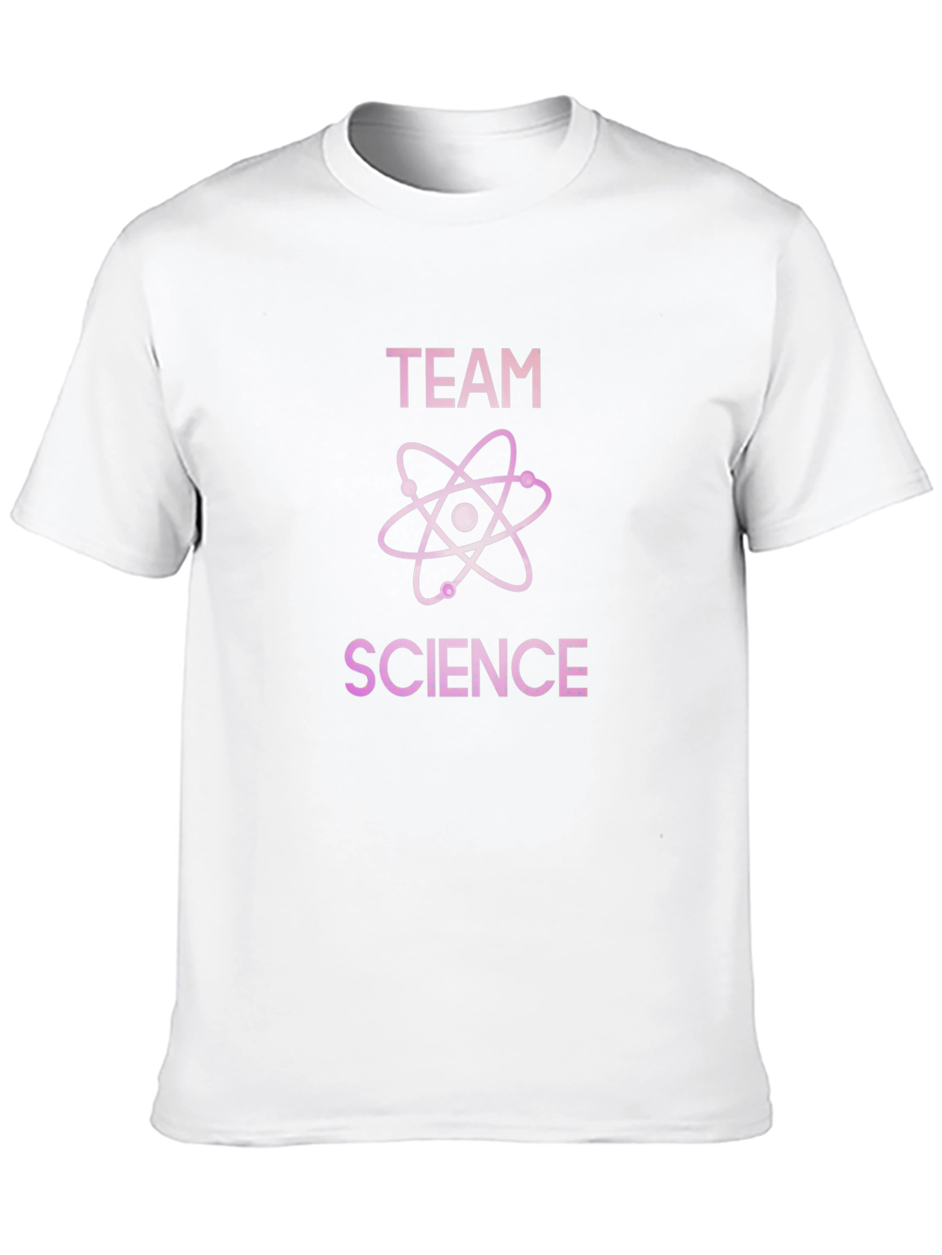Team Science T-Shirt - Black Cotton Blend