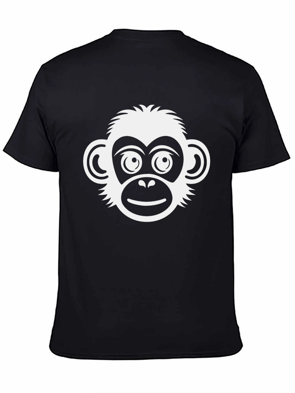 Monkey Graphic T-Shirt - Classic Crew Neck