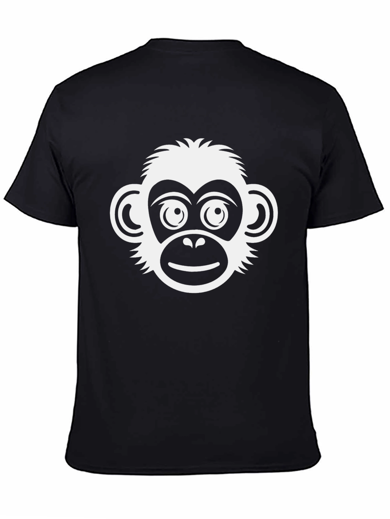 Monkey Graphic T-Shirt - Classic Crew Neck