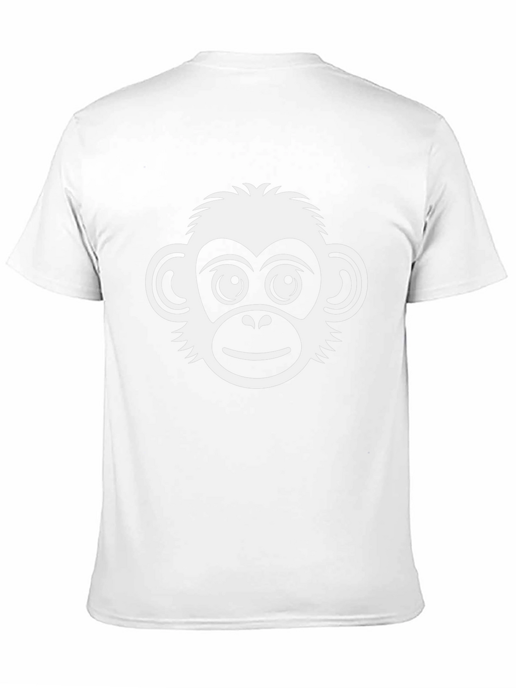 Monkey Graphic T-Shirt - Classic Crew Neck