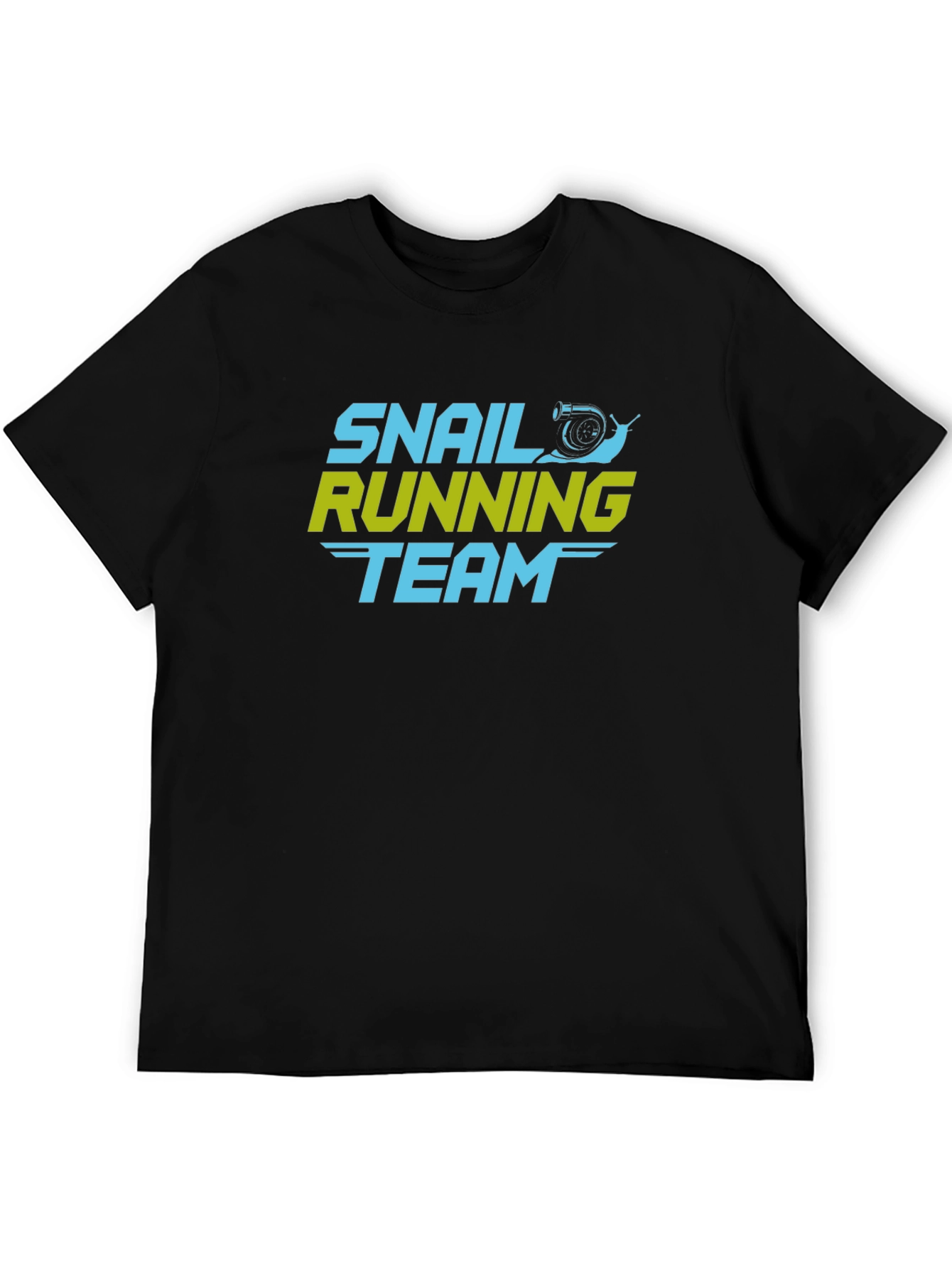 Snail Running Team Black T-Shirt