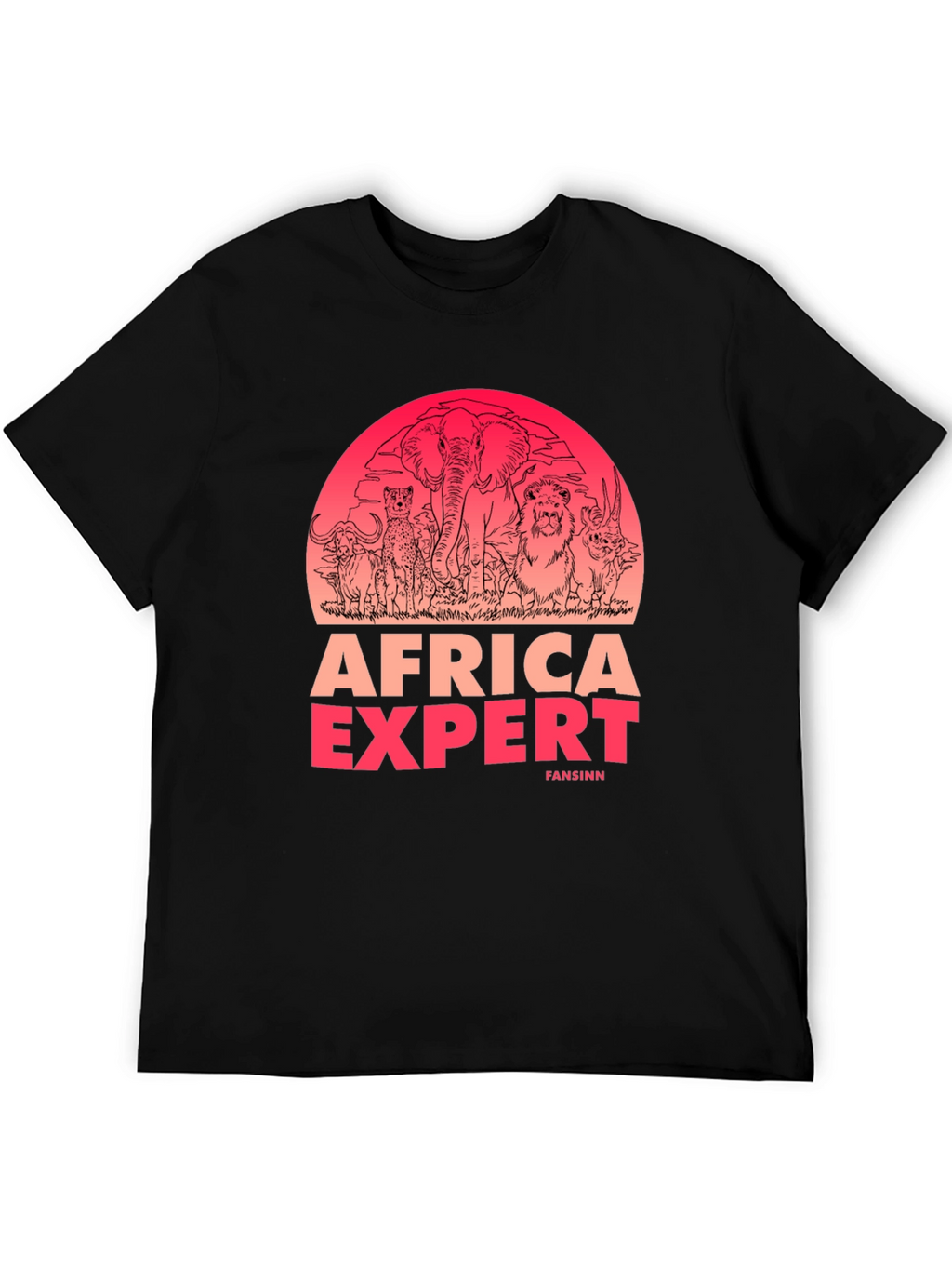 Africa Expert Graphic Tee - Safari Style