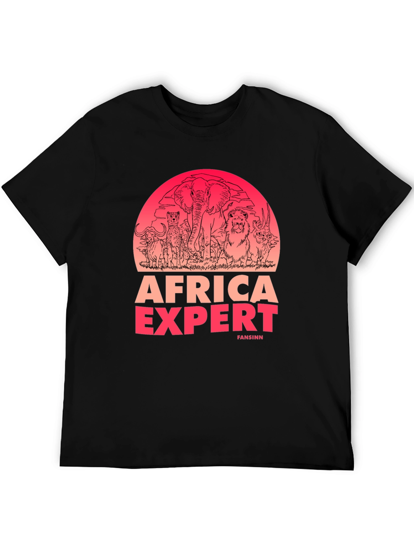 Africa Expert Graphic Tee - Safari Style