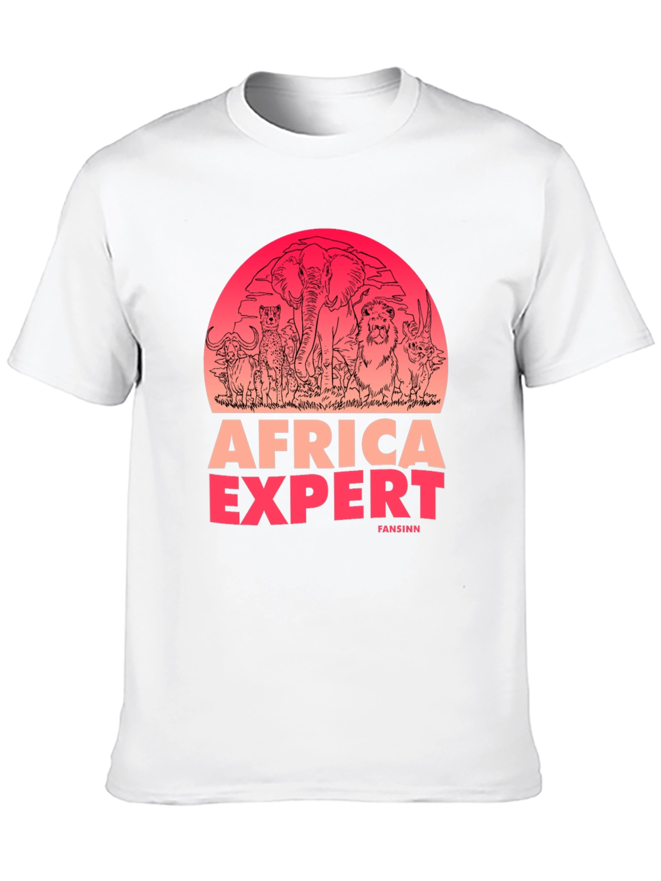 Africa Expert Graphic Tee - Safari Style