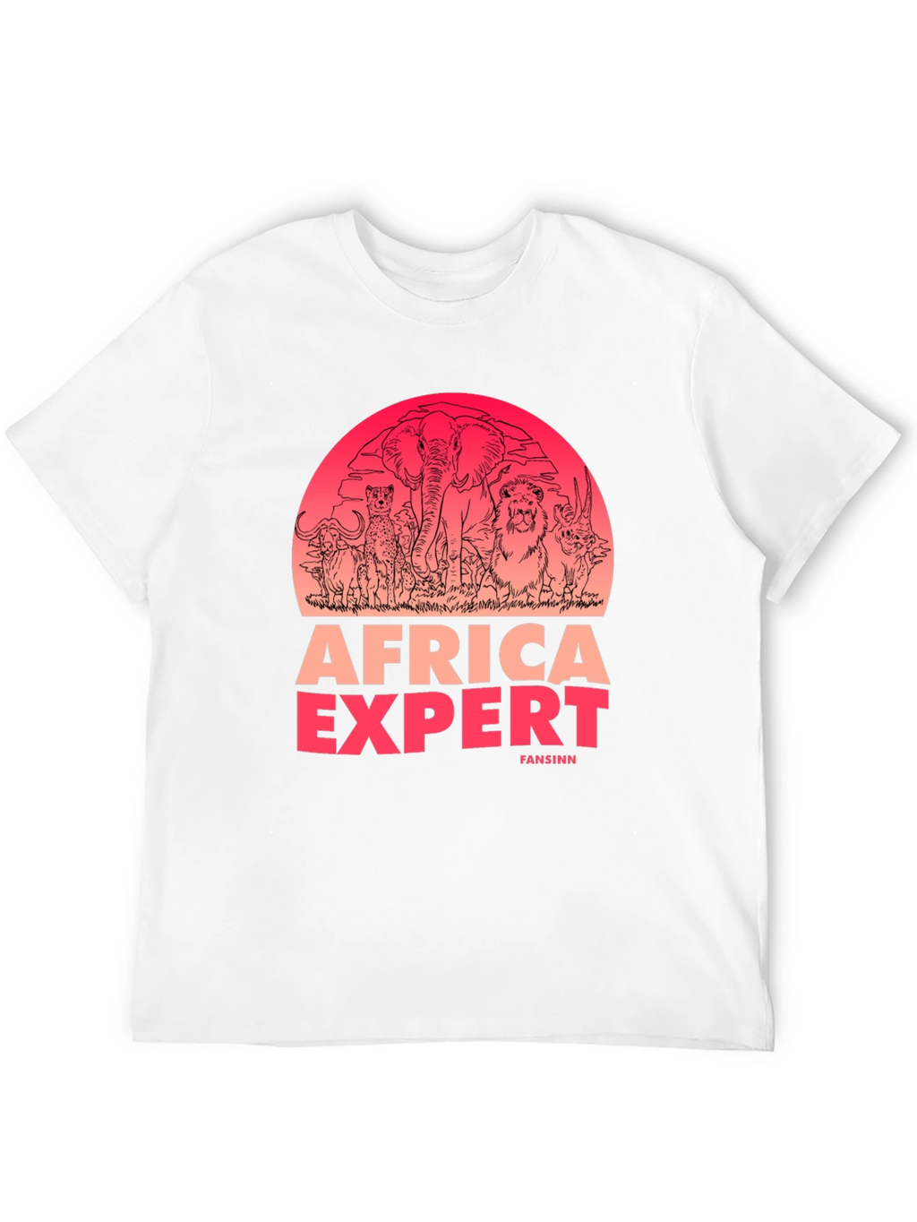 Africa Expert Graphic Tee - Safari Style