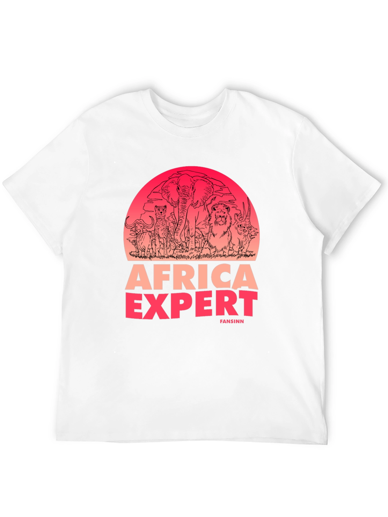 Africa Expert Graphic Tee - Safari Style