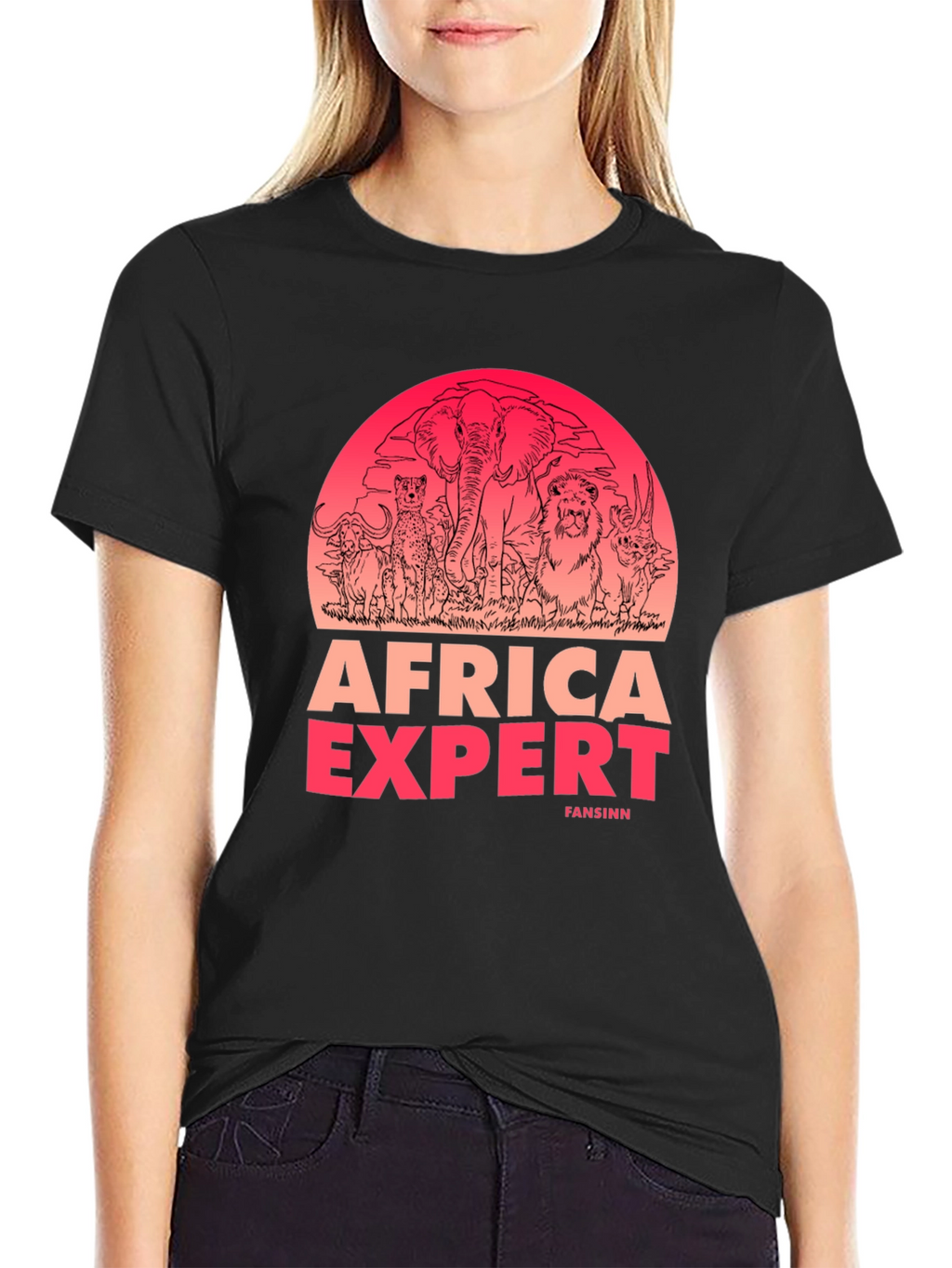 Africa Expert Graphic Tee - Safari Style