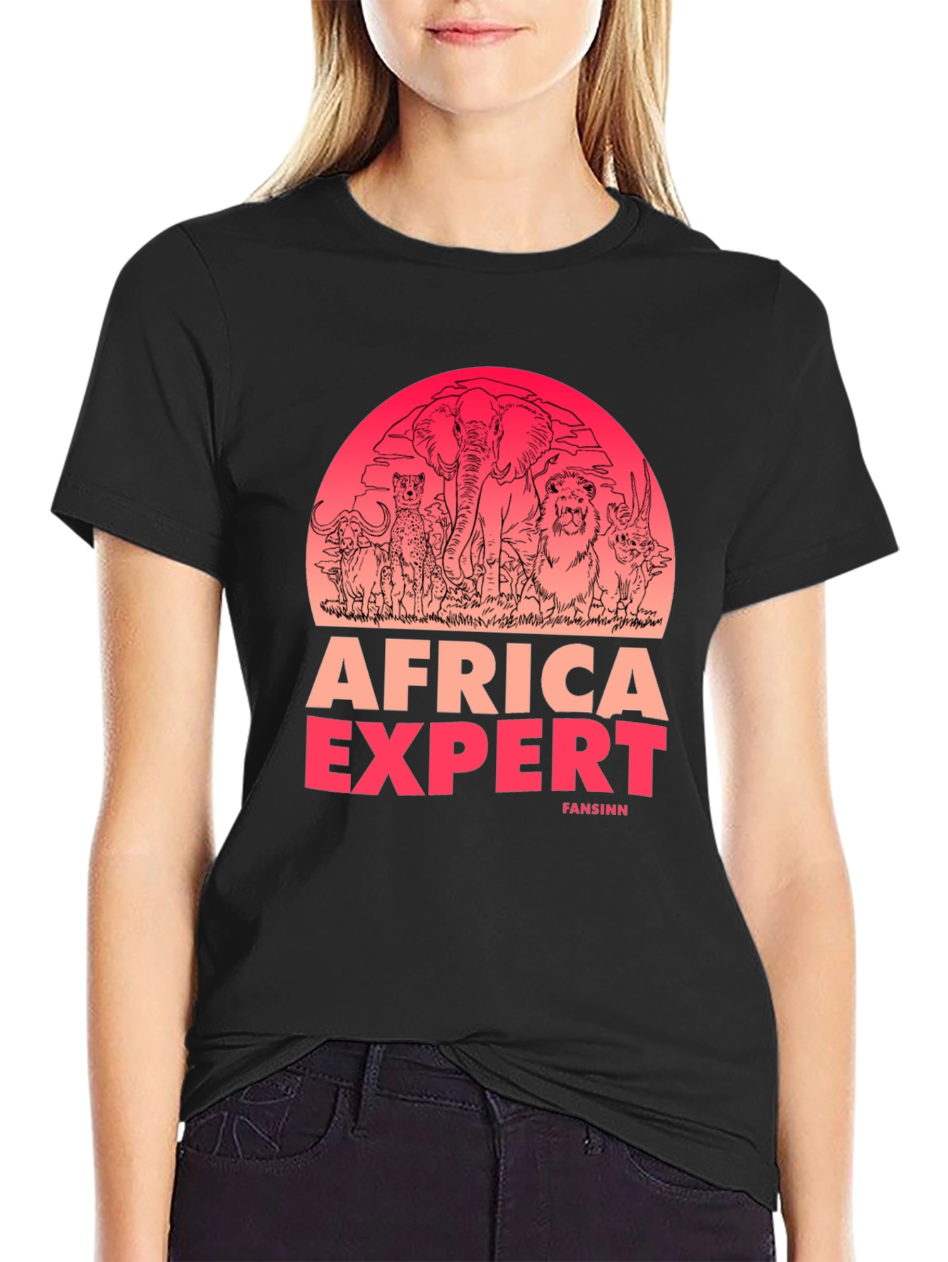 Africa Expert Graphic Tee - Safari Style