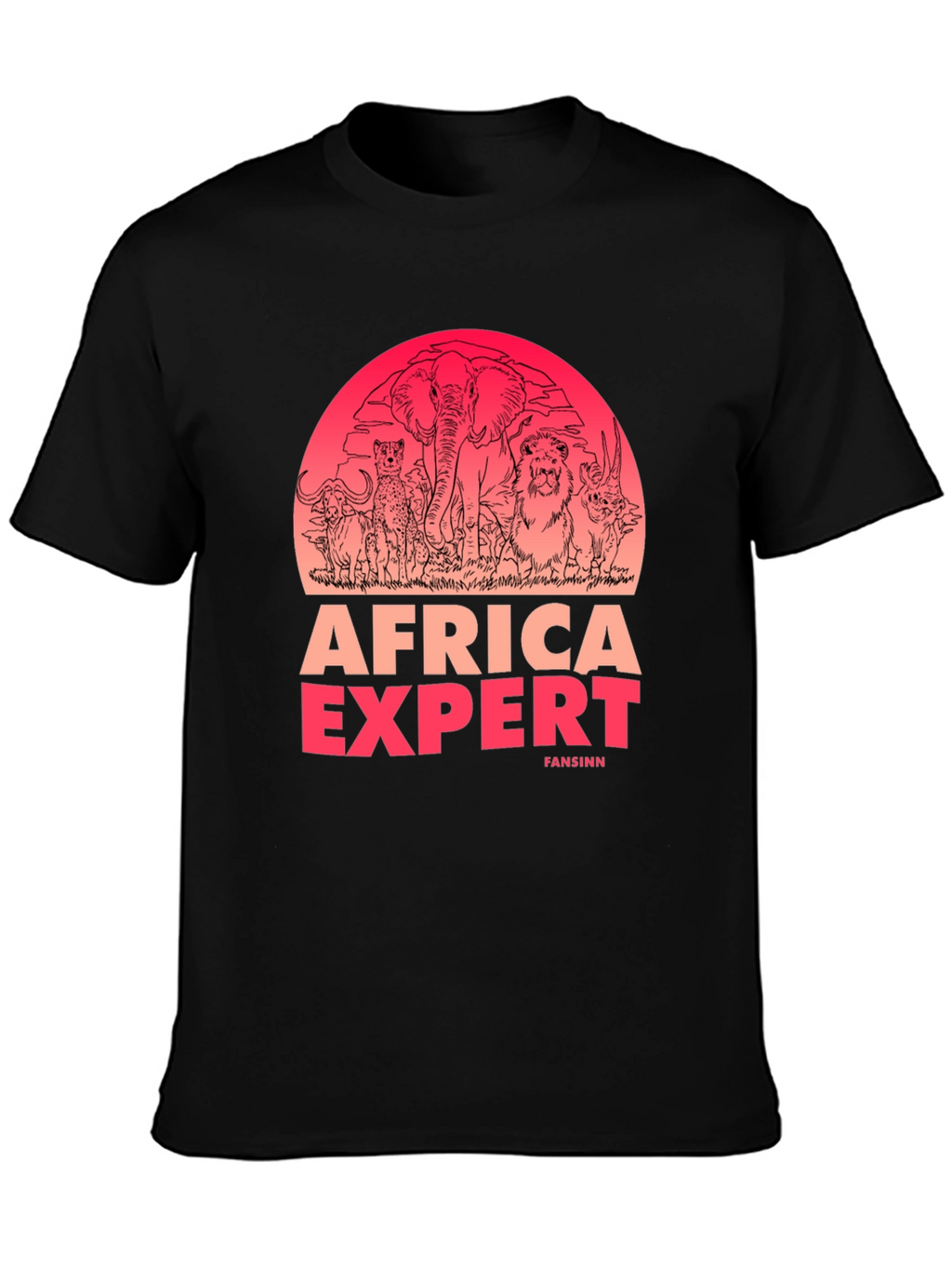 Africa Expert Graphic Tee - Safari Style