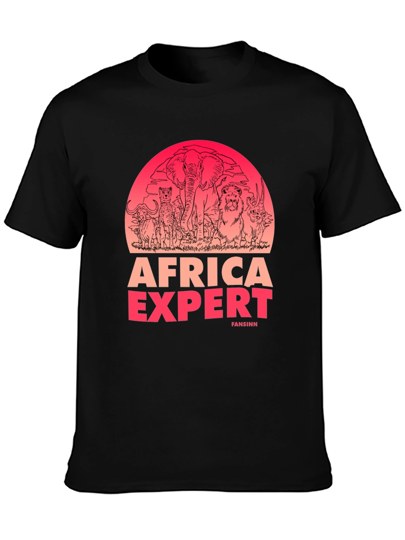 Africa Expert Graphic Tee - Safari Style