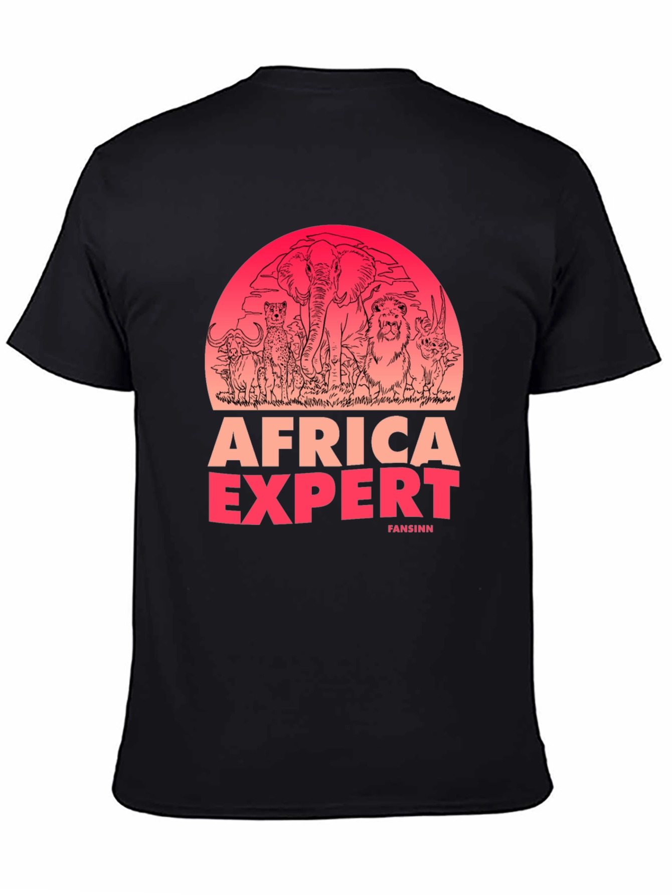 Africa Expert Graphic Tee - Safari Style