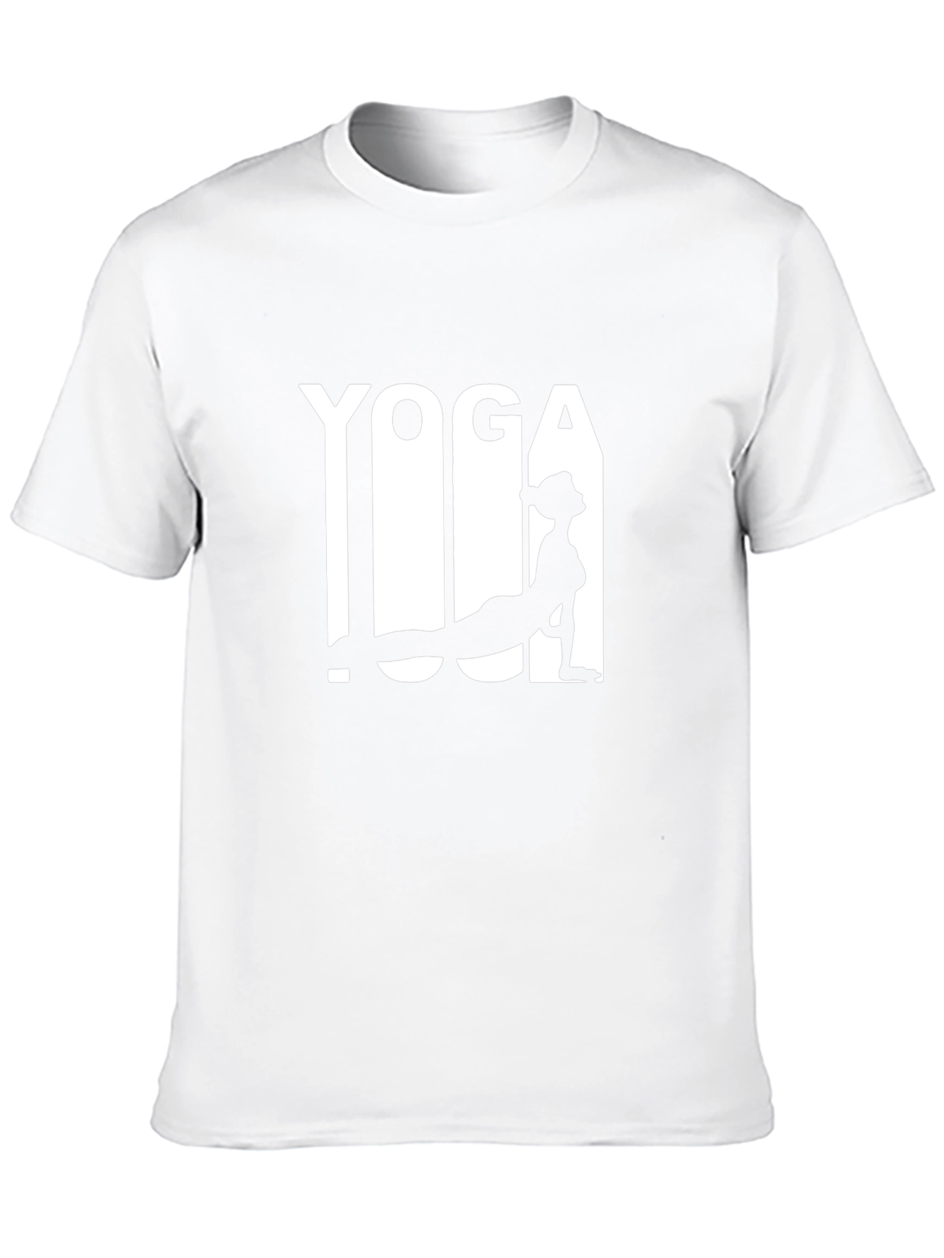 Yoga Graphic Black T-Shirt for Men