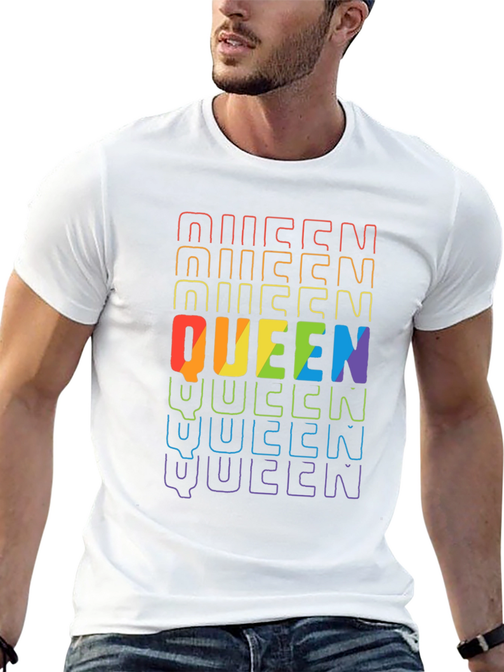 Pride Rainbow Queen T-Shirt - Unisex