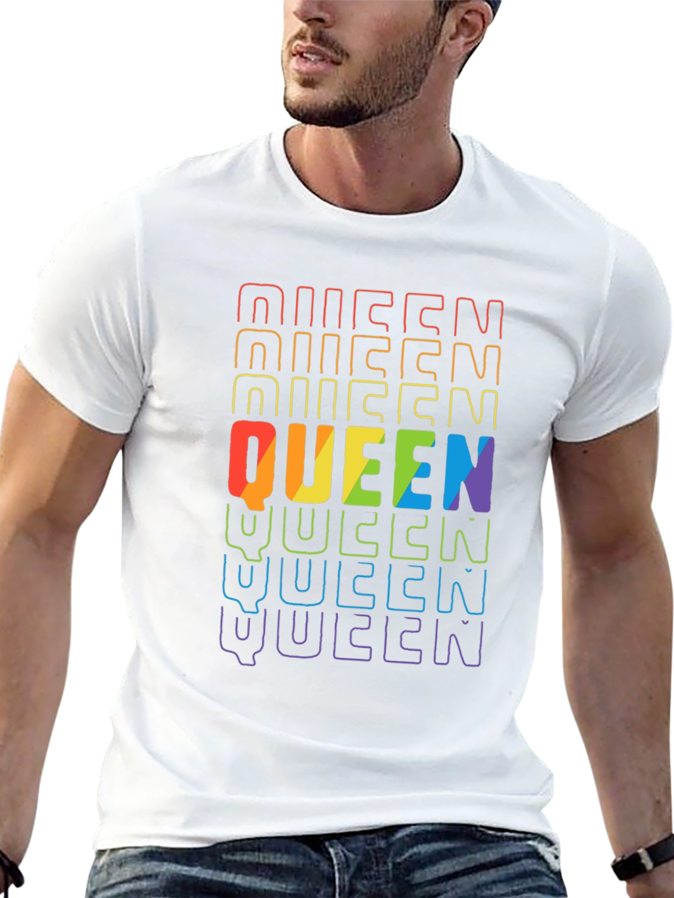 Pride Rainbow Queen T-Shirt - Unisex