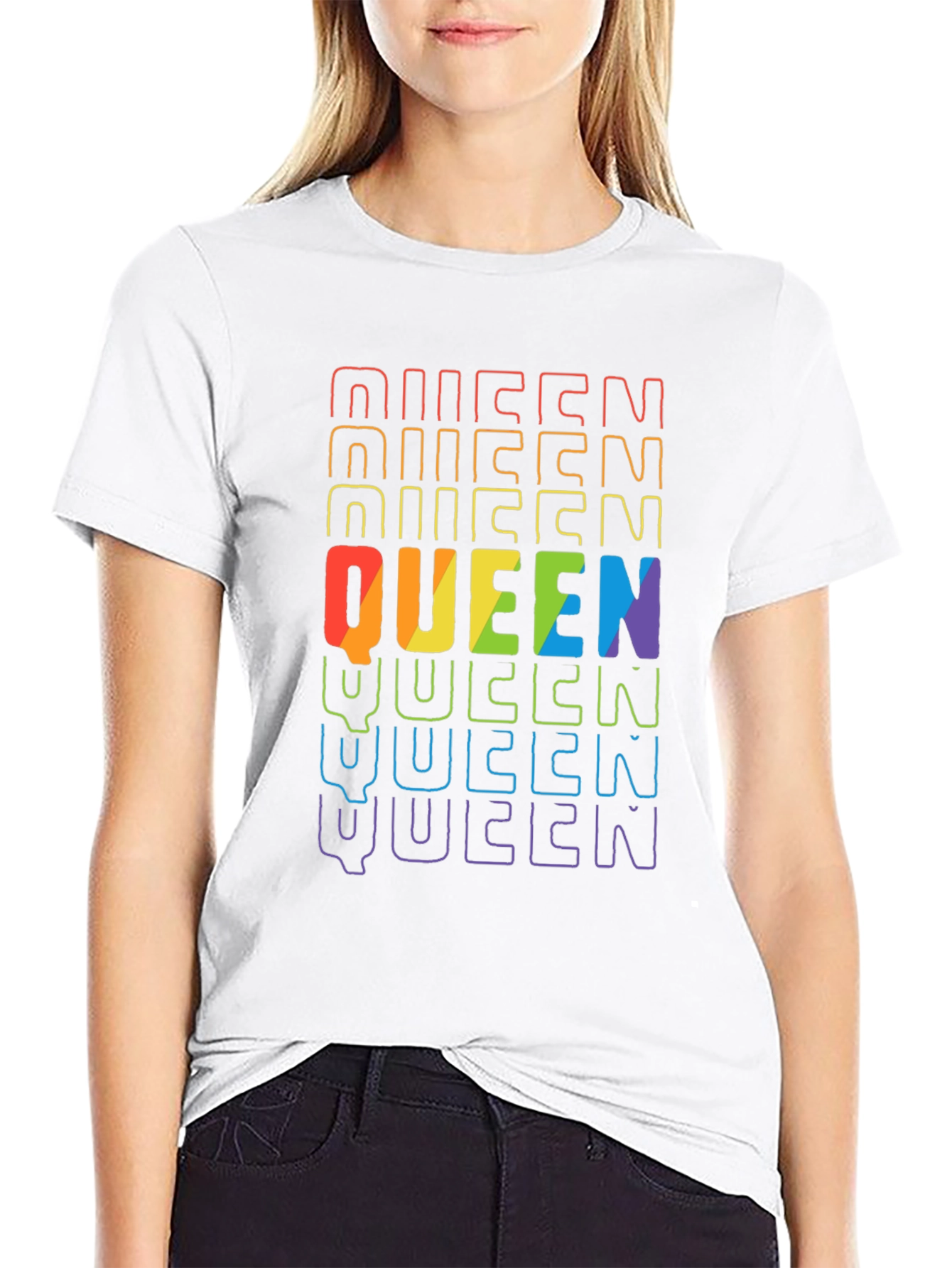 Pride Rainbow Queen T-Shirt - Unisex