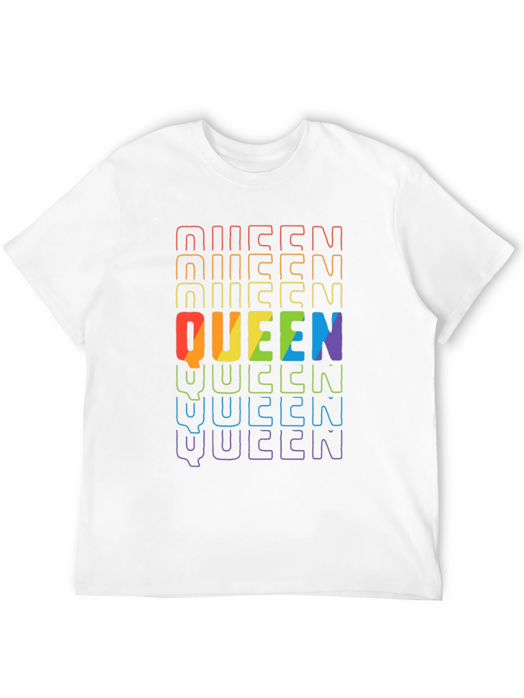 Pride Rainbow Queen T-Shirt - Unisex