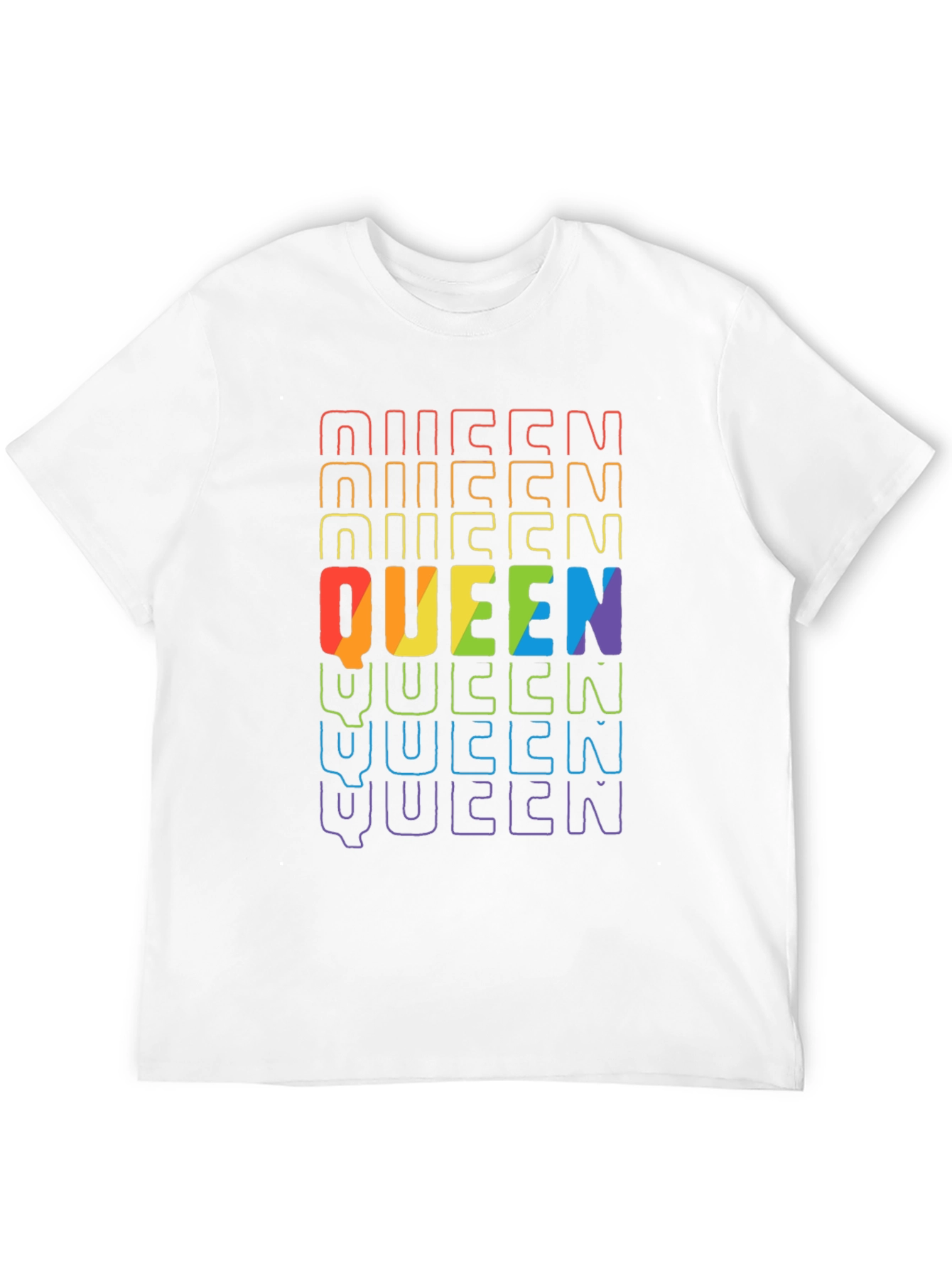 Pride Rainbow Queen T-Shirt - Unisex