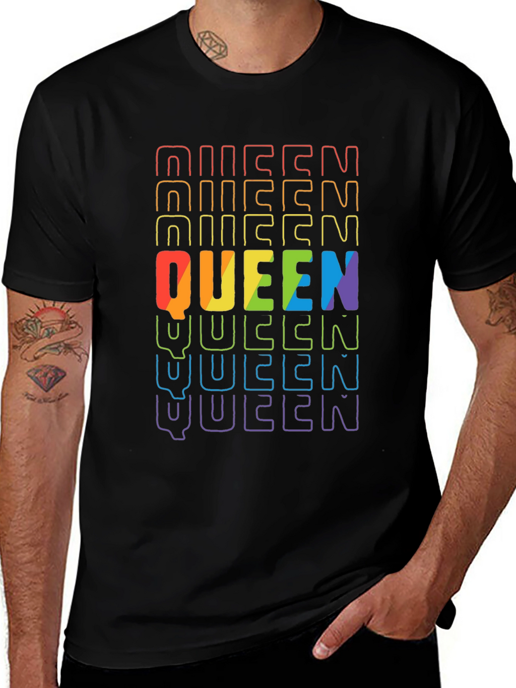 Pride Rainbow Queen T-Shirt - Unisex