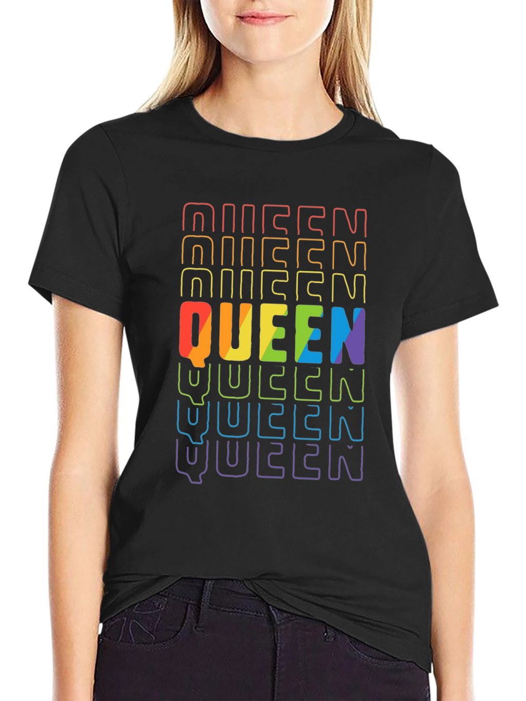 Pride Rainbow Queen T-Shirt - Unisex
