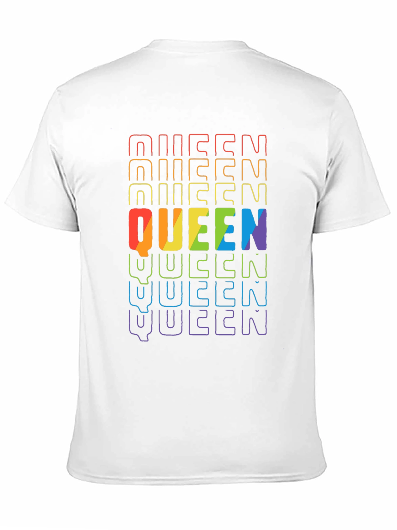 Pride Rainbow Queen T-Shirt - Unisex