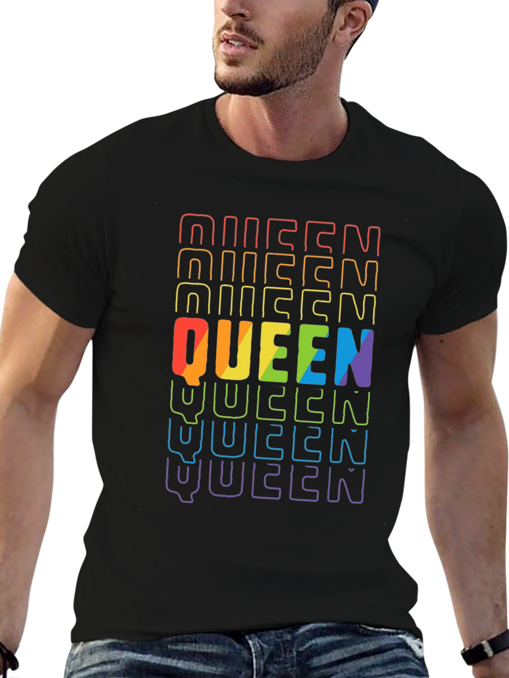 Pride Rainbow Queen T-Shirt - Unisex
