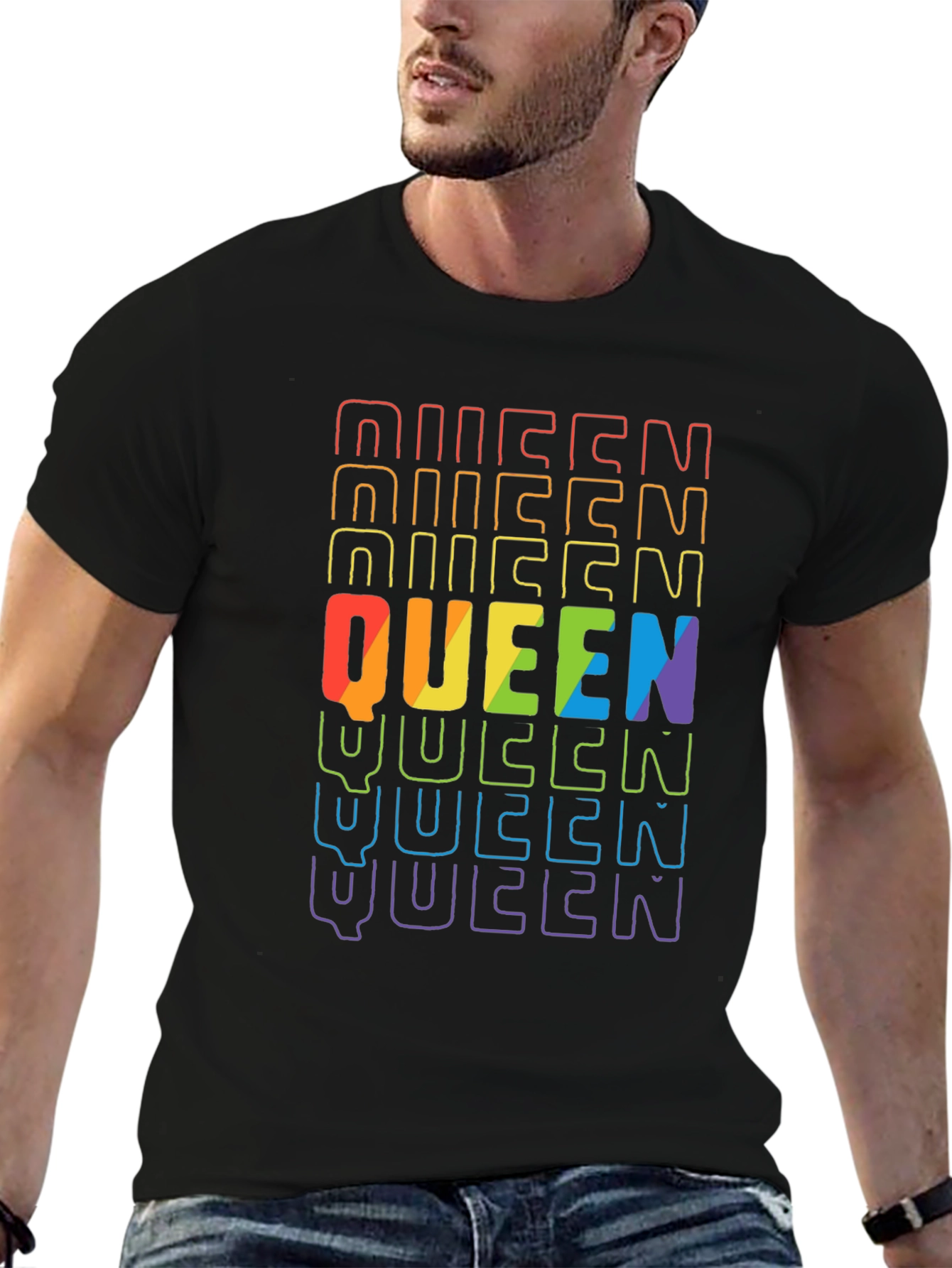 Pride Rainbow Queen T-Shirt - Unisex