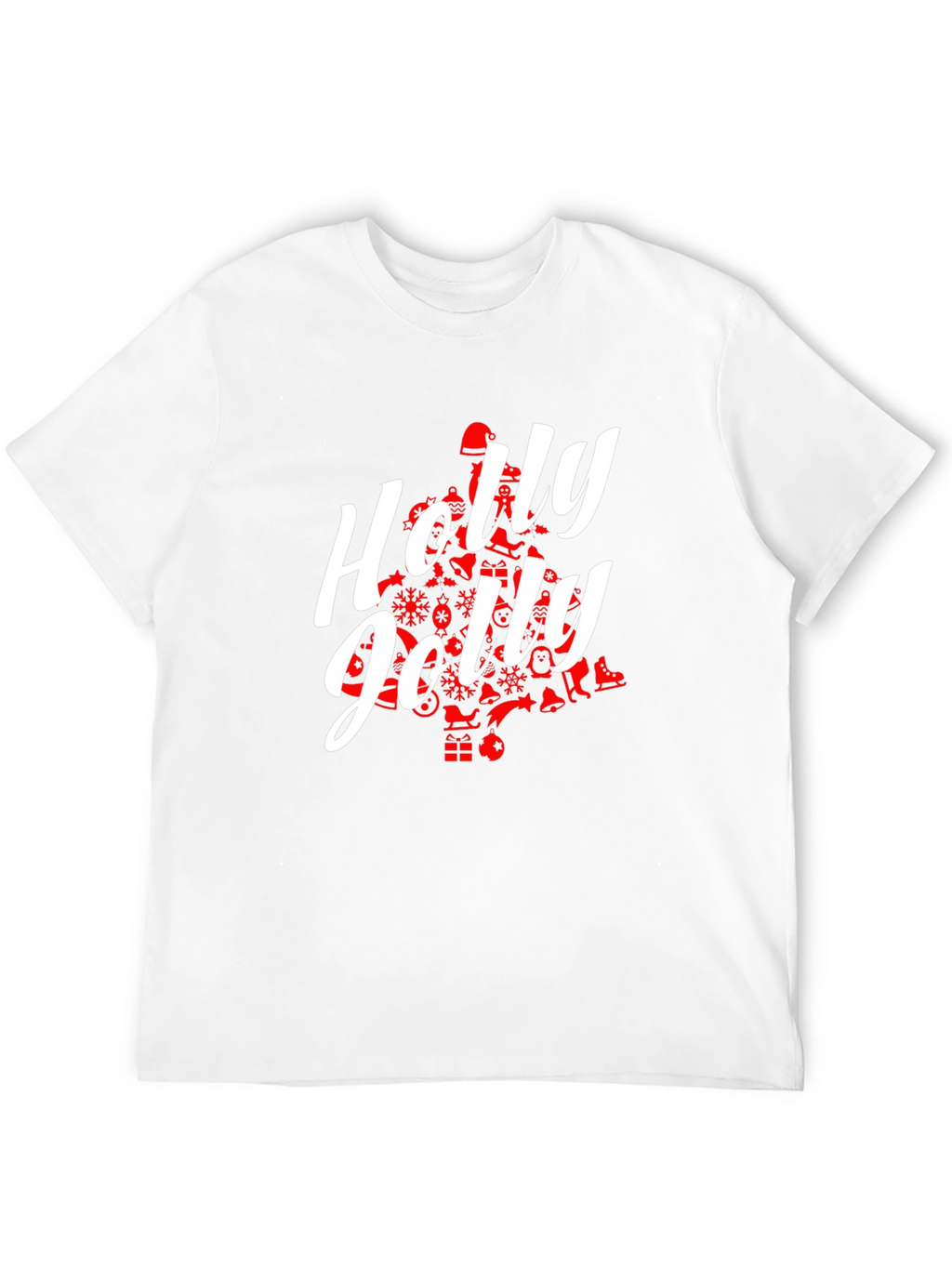 Holly Jolly Christmas Tree T-Shirt