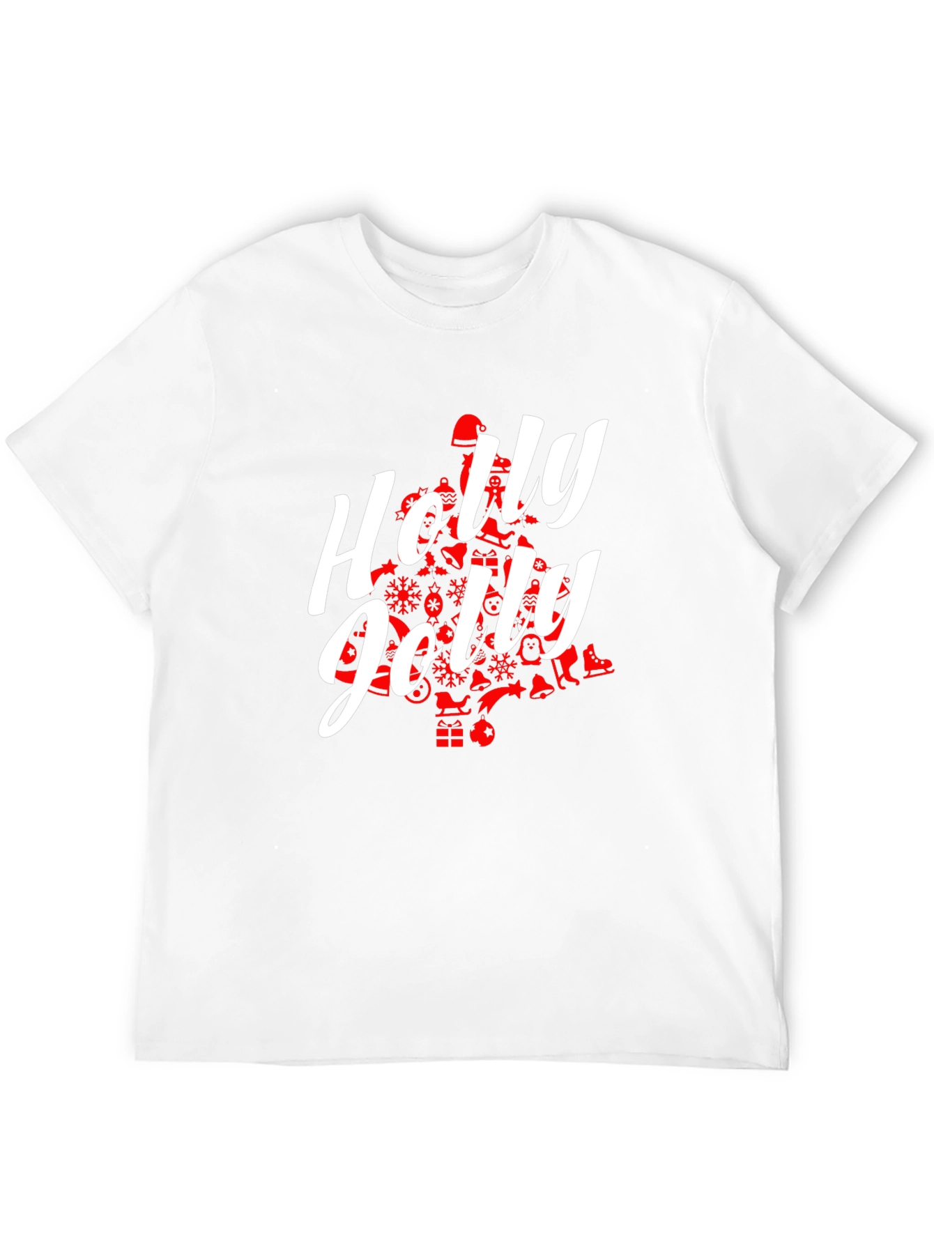 Holly Jolly Christmas Tree T-Shirt