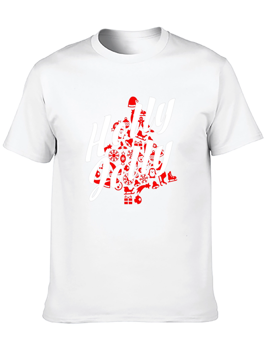 Holly Jolly Christmas Tree T-Shirt
