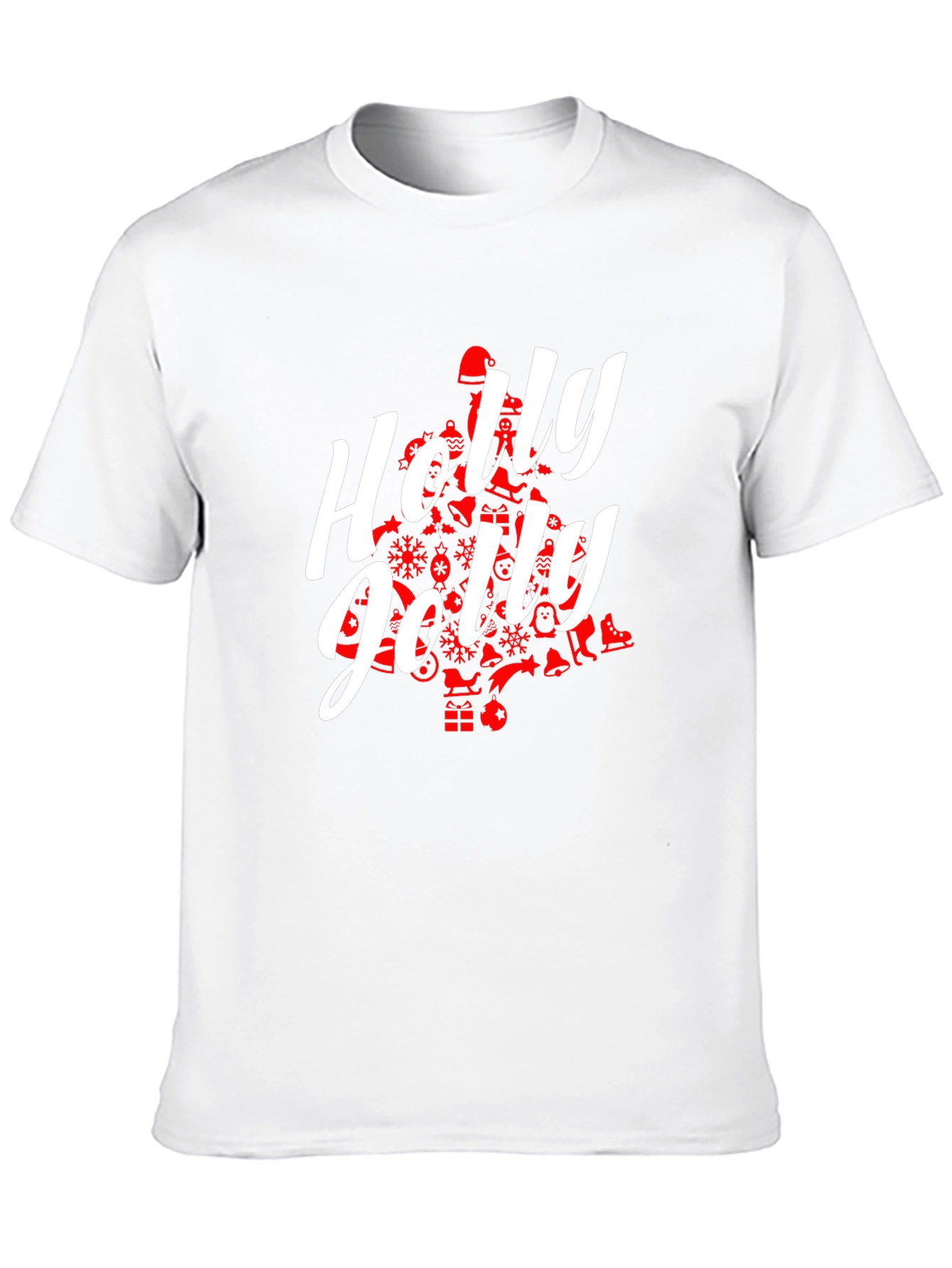 Holly Jolly Christmas Tree T-Shirt