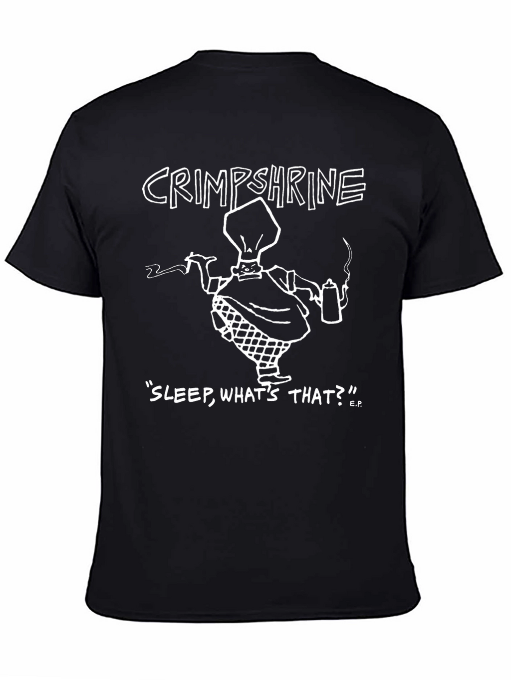 Crimpshrine Sleep Whats That? T-Shirt - Black