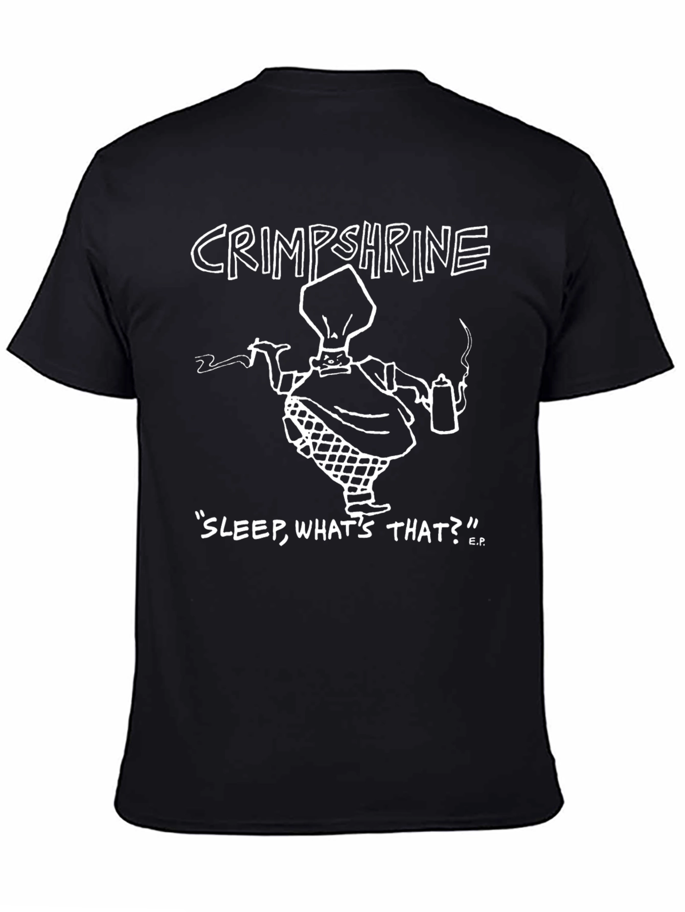 Crimpshrine Sleep Whats That? T-Shirt - Black