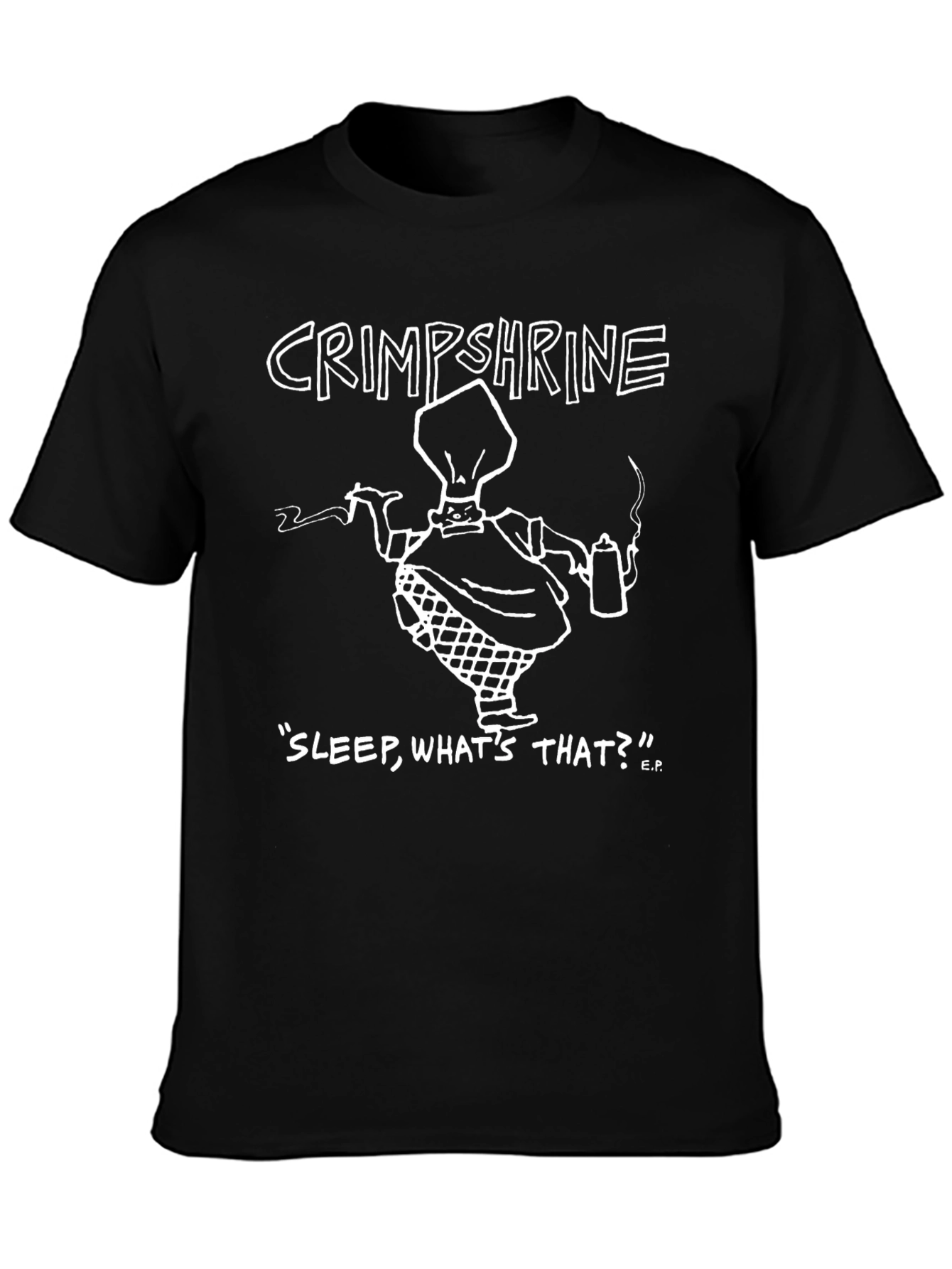 Crimpshrine Sleep Whats That? T-Shirt - Black