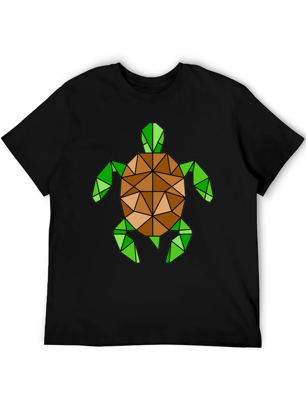 Geometric Turtle Graphic T-Shirt