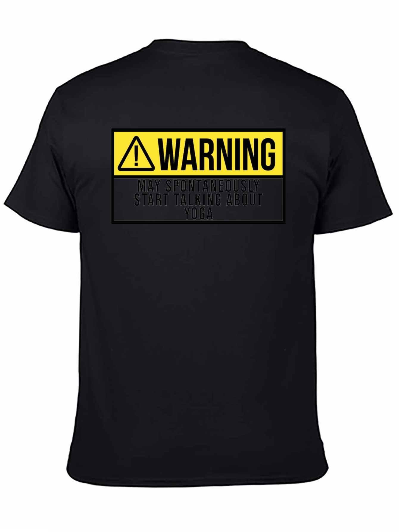 Warning: May Spontaneously Talk Yoga T-Shirt