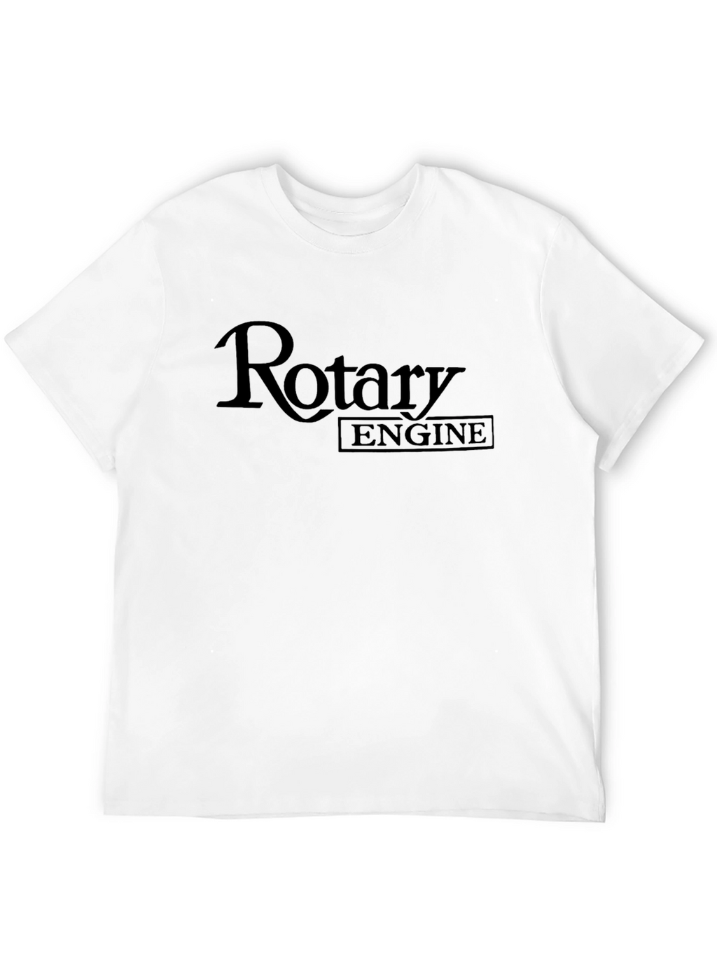Rotary Engine Graphic T-Shirt - Black