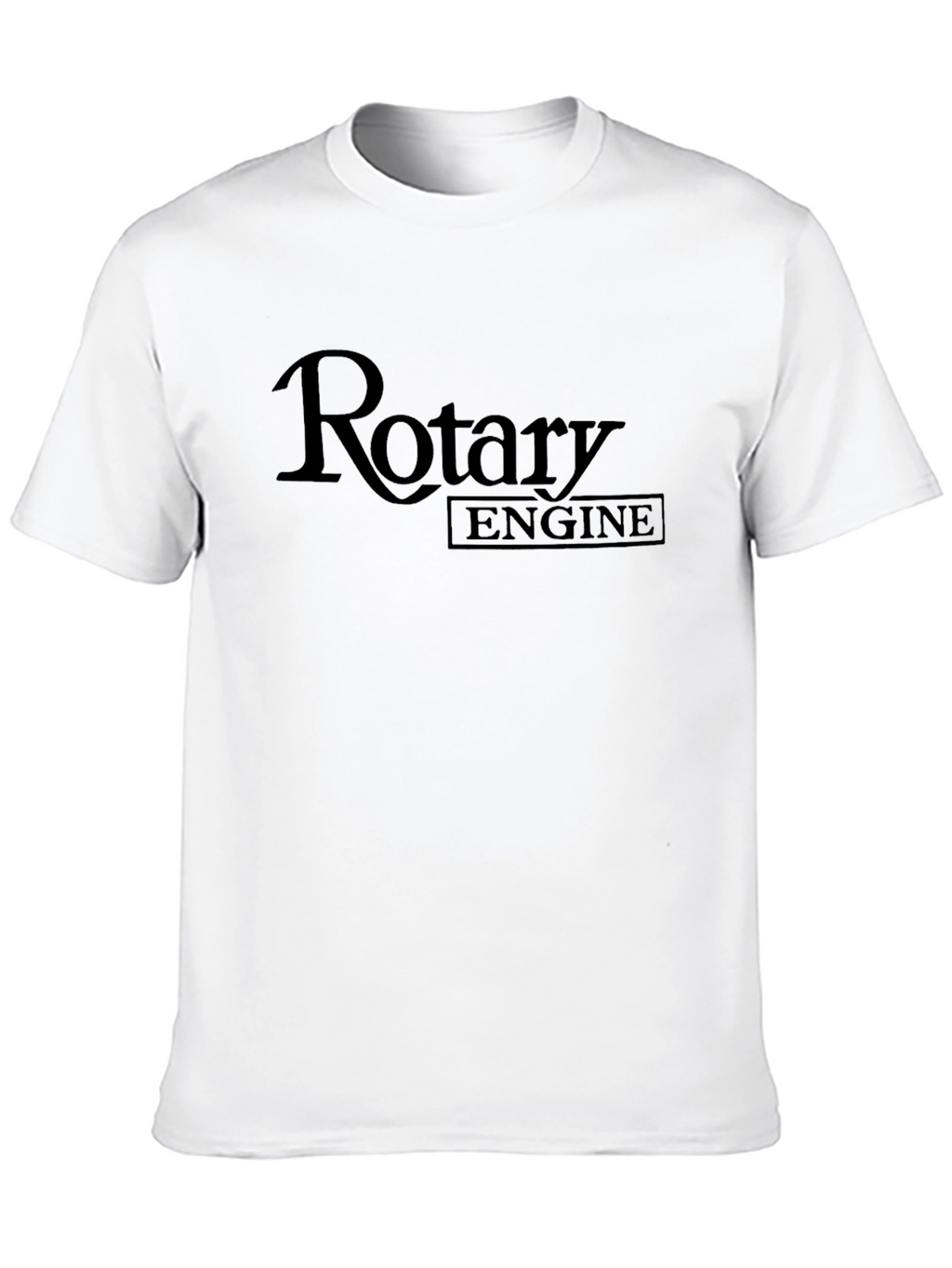 Rotary Engine Graphic T-Shirt - Black