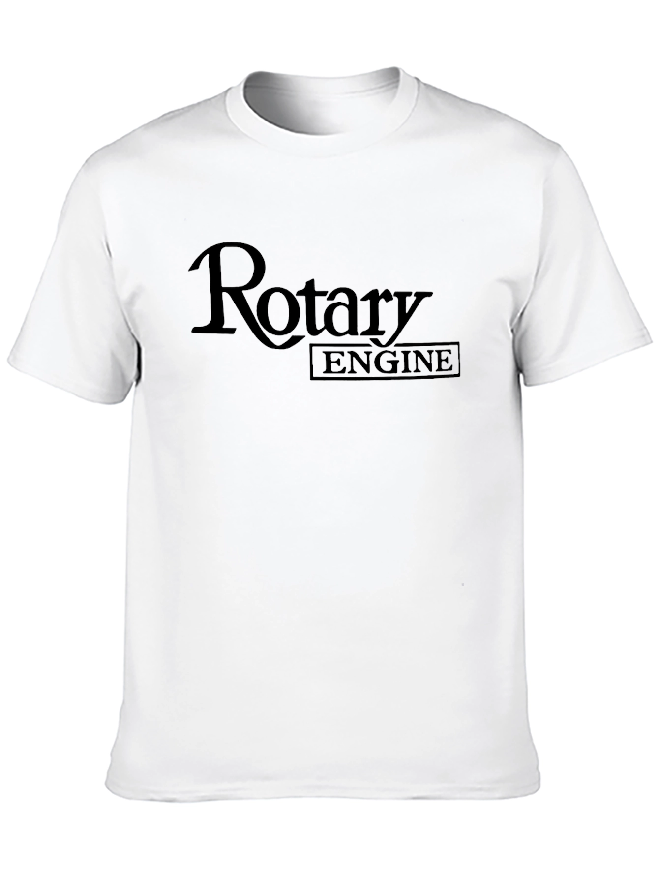Rotary Engine Graphic T-Shirt - Black