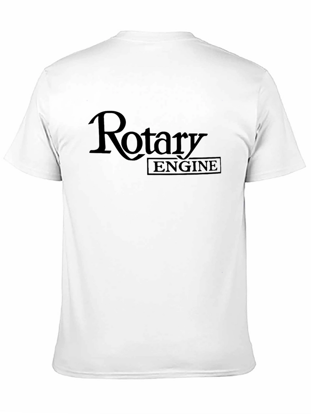 Rotary Engine Graphic T-Shirt - Black